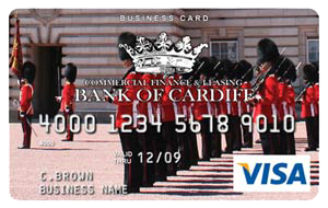 Bank of Cardiff Business Card